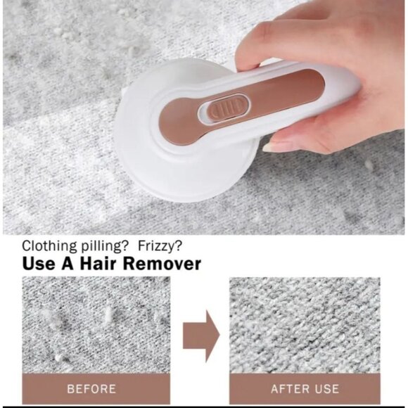 Rechargeable Electric Lint Remover, Portable Shaver for Clothing - Picture 3 of 3